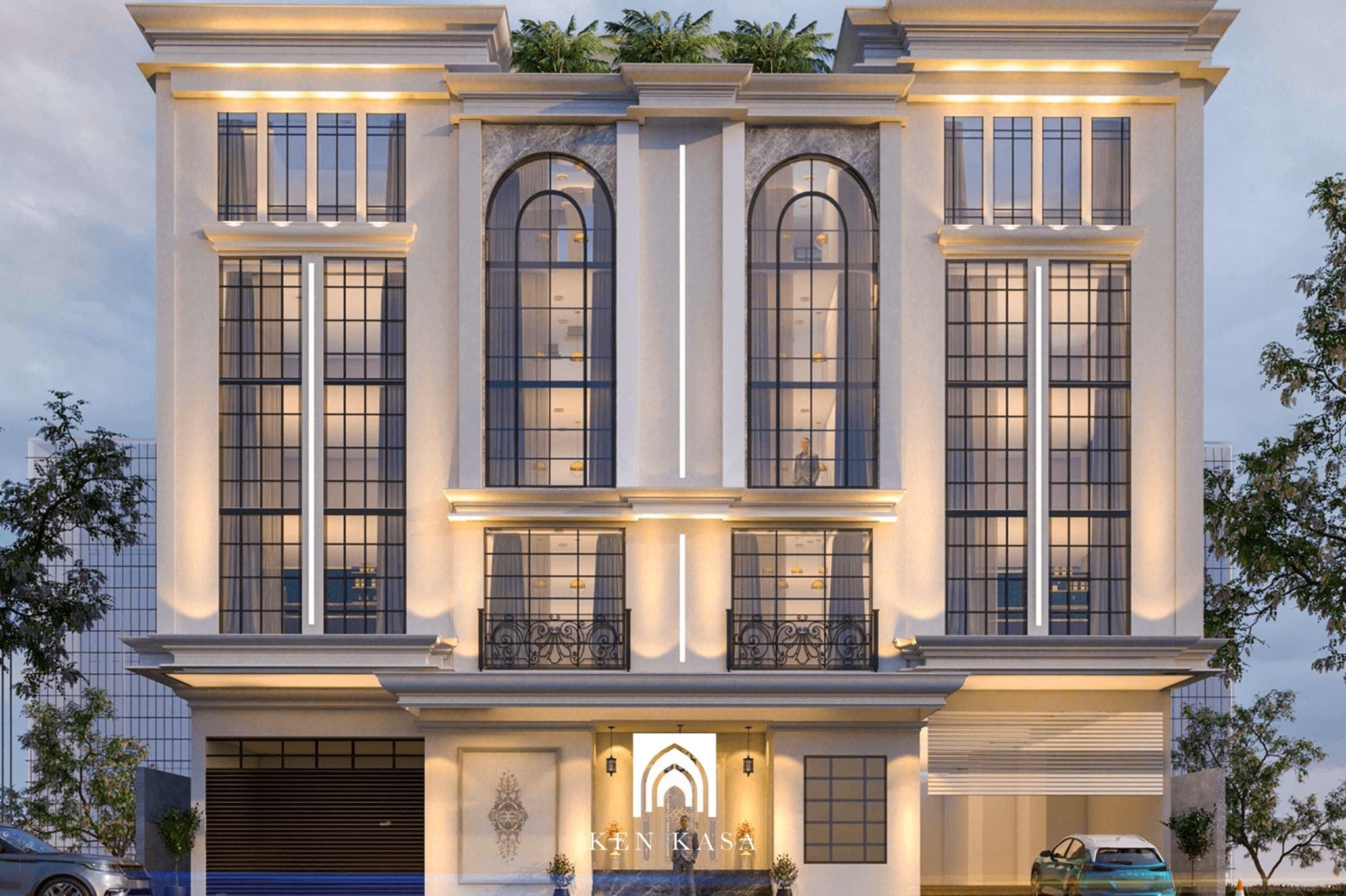 88+ mẫu thiết kế khách sạn tân cổ điển đẹp 2026 